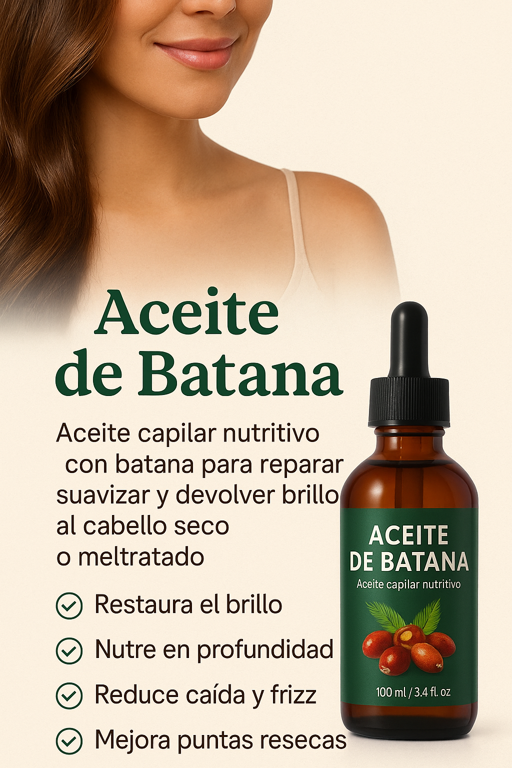 🧴✨Compra Aceite de Batana y recibe GRATIS un Shampoo Nutritivo de Batana 🧴✨